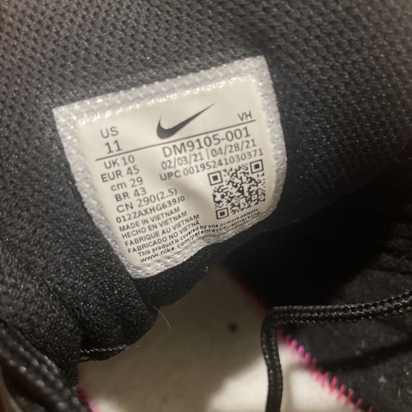 Nike Air Max 97 Black Racer Blue Men's DM9105-001 Running Shoes Size 11 - Picture 7 of 9